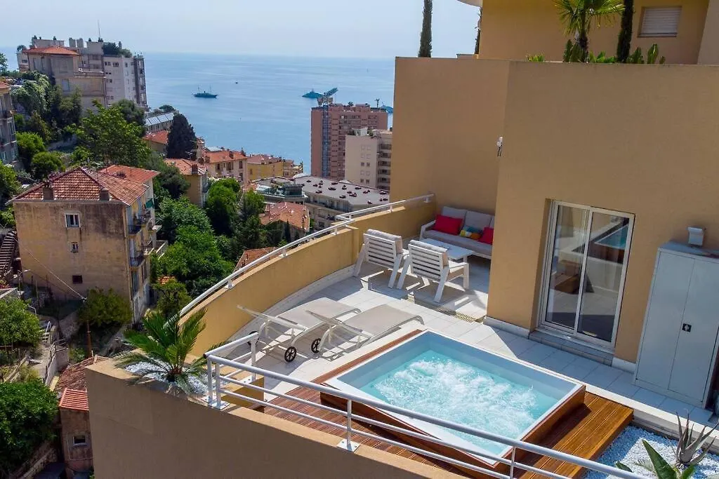 Penthouse Exceptionnel Vue Mer Proche Monaco Beausoleil