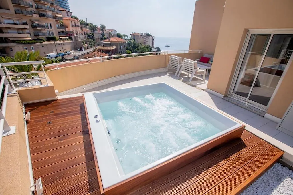 Apartamento Penthouse Exceptionnel Vue Mer Proche Monaco Beausoleil Francia