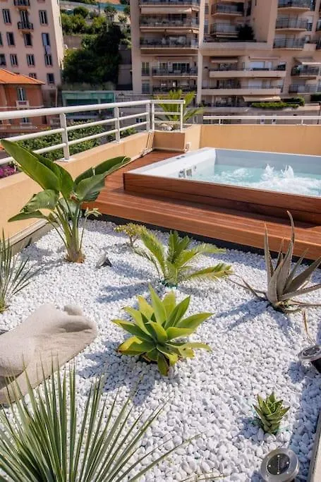Penthouse Exceptionnel Vue Mer Proche Monaco Beausoleil Apartamento