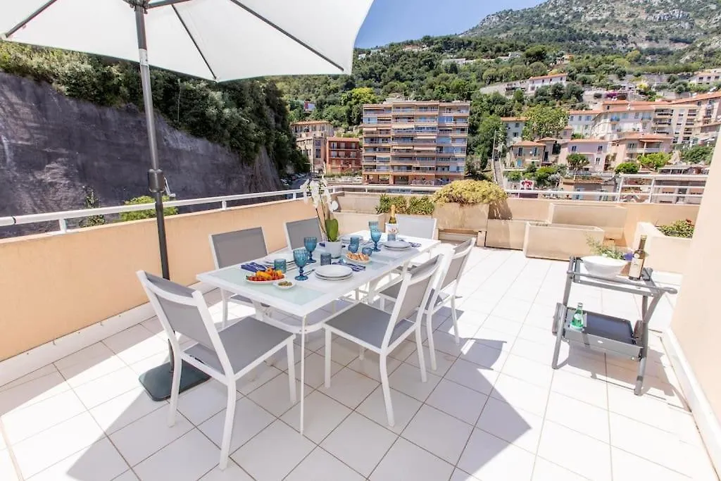 Penthouse Exceptionnel Vue Mer Proche Monaco Beausoleil Apartamento
