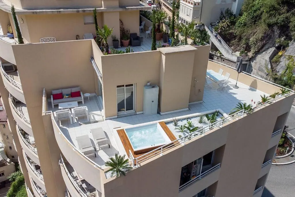 Penthouse Exceptionnel Vue Mer Proche Monaco Beausoleil