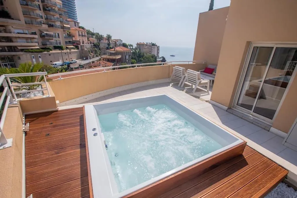Penthouse Exceptionnel Vue Mer Proche Monaco Beausoleil Apartamento