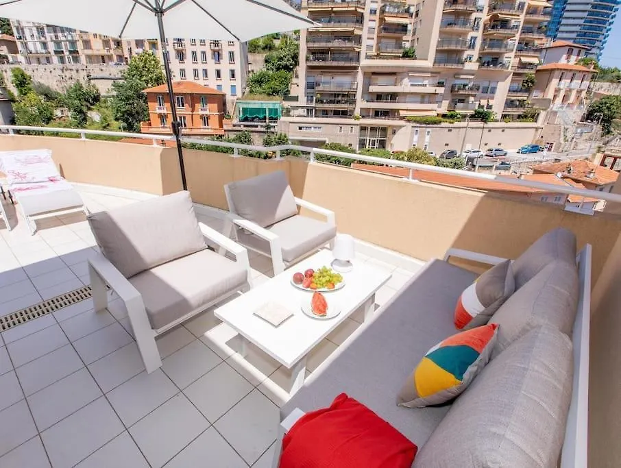 Penthouse Exceptionnel Vue Mer Proche Monaco Beausoleil